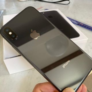 アイフォーン(iPhone)のiPhone X 256G simフリー(スマートフォン本体)