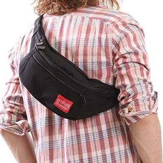 マンハッタンポーテージ(Manhattan Portage)の新品　マンハッタンポーテージ　ウエスト・ボディバッグ　ブラック　NO,1101(ボディーバッグ)