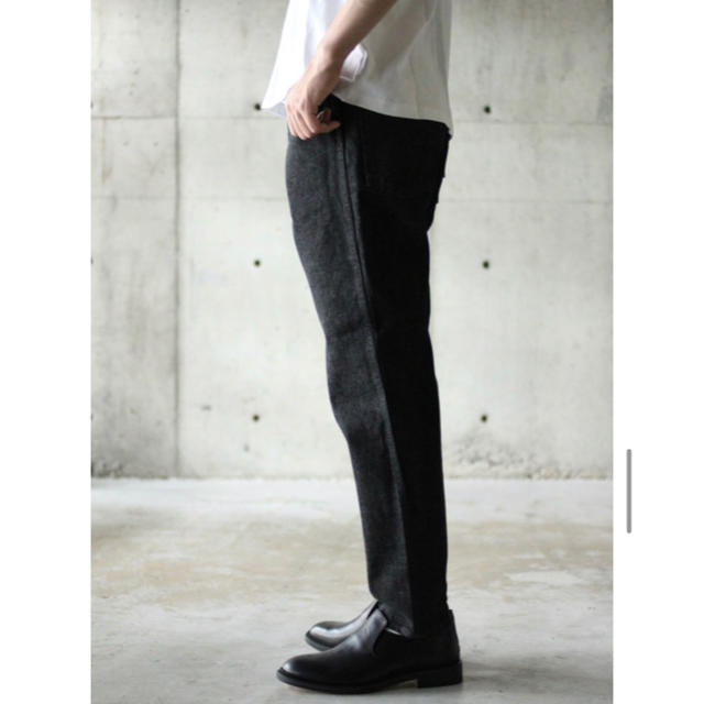 COMOLI(コモリ)のWESTOVERALLS / 806T BLACK ブラック メンズのパンツ(デニム/ジーンズ)の商品写真