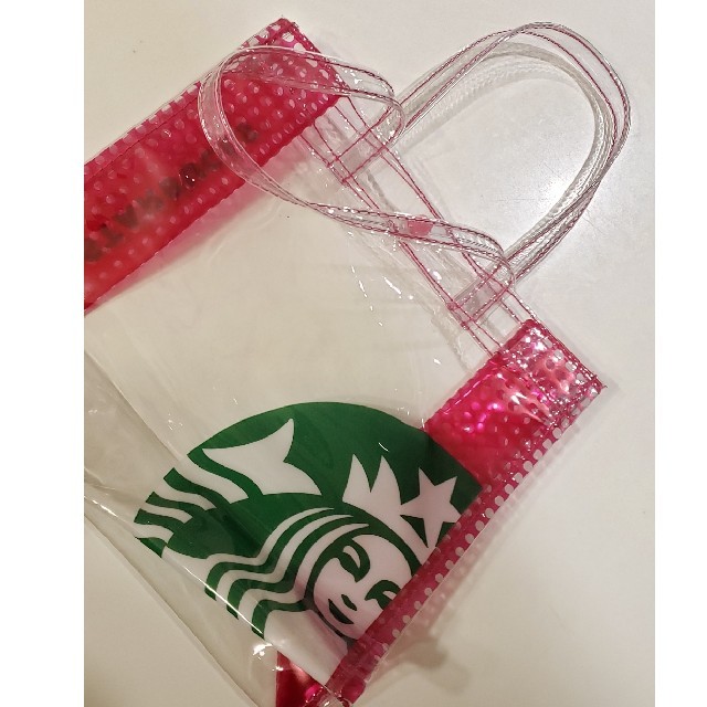 Starbucks Coffee(スターバックスコーヒー)の☕STARBUCKS ☕限定クリアバッグ レディースのバッグ(トートバッグ)の商品写真