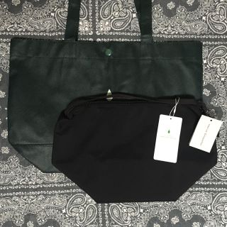 エルベシャプリエ(Herve Chapelier)の✴︎新品タグ付き✴︎エルベシャプリエ ビッグポシェット  ブラック(ショルダーバッグ)