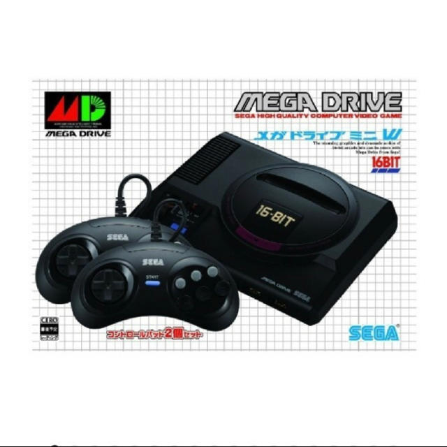 SEGA(セガ)の新品未開封 メガドライブミニW エンタメ/ホビーのゲームソフト/ゲーム機本体(家庭用ゲーム機本体)の商品写真