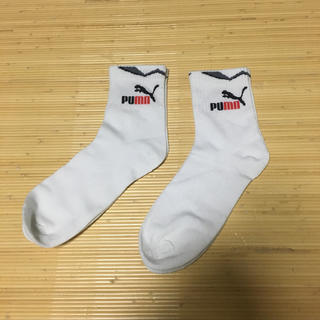 プーマ(PUMA)のPUMA メンズ 白靴下 2足セット(ソックス)