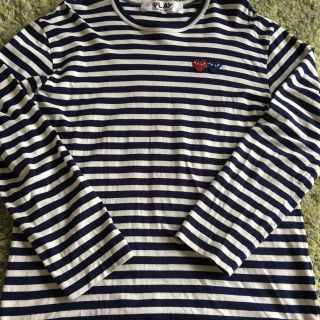 コムデギャルソン(COMME des GARCONS)のコムデギャルソン  play  ボーダー  (Tシャツ/カットソー(七分/長袖))