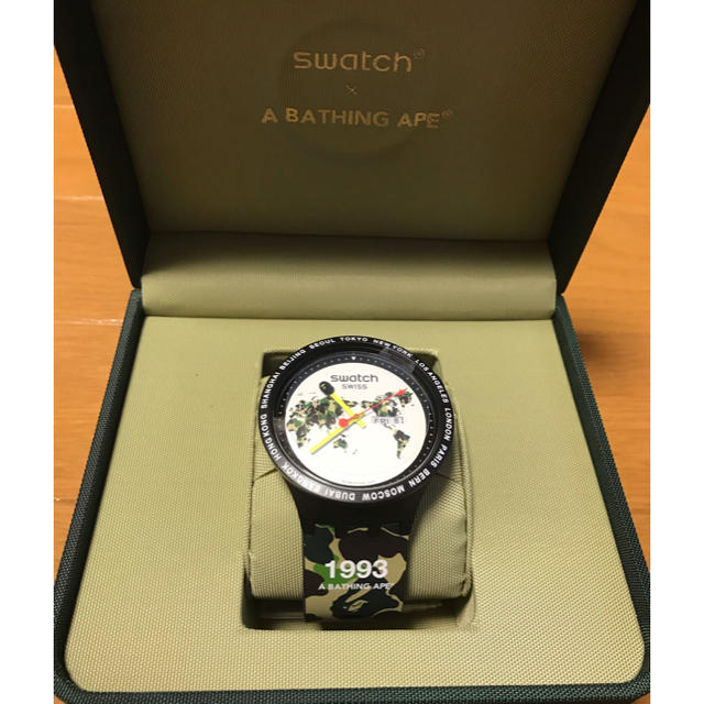A BATHING APE × SWATCH コラボ 【受注生産品】 63.0%OFF www.fenix