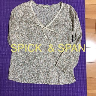 スピックアンドスパン(Spick & Span)のSpick & Span コットンブラウス(シャツ/ブラウス(長袖/七分))