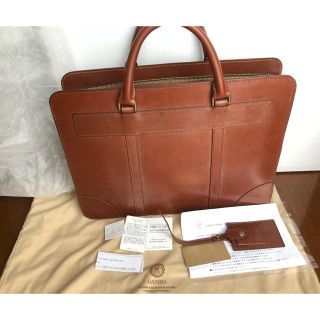 極美品 GANZO BRIDLE ブリーフケース ダークブラウン | www.vp
