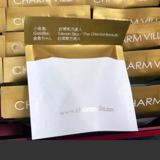 charmvilla 金魚ティーパック 食品/飲料/酒の飲料(茶)の商品写真