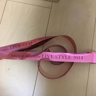 安室奈美恵 LIVE STYLE 2014 銀テープ(女性タレント)