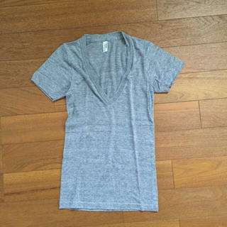 アメリカンアパレル(American Apparel)のアメアパ深めVネックT(Tシャツ(半袖/袖なし))