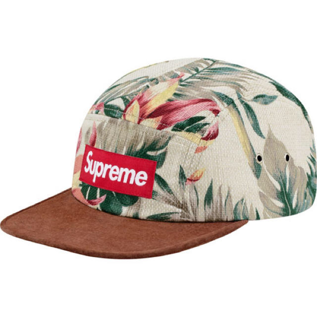 正規代理店 Supreme - Supreme Floral Suede Camp Caps キャップ - covid19.ins.gov.mz