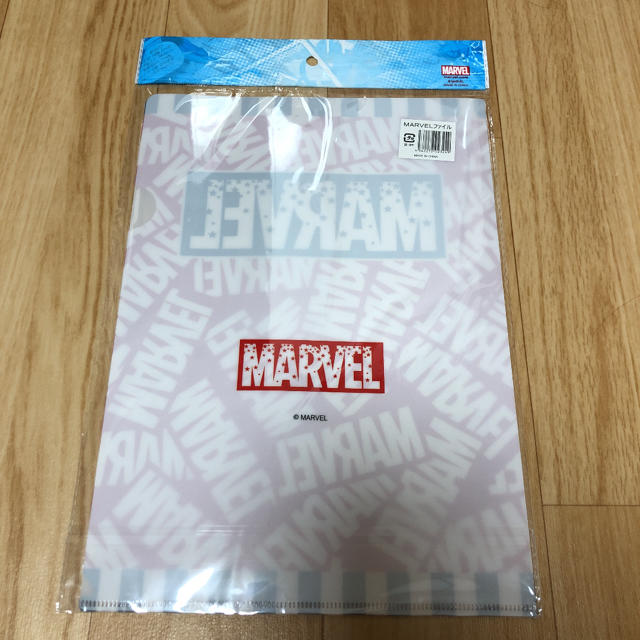 MARVEL(マーベル)のマーベル☆marvel☆クリアファイル☆文房具☆ エンタメ/ホビーのアニメグッズ(クリアファイル)の商品写真