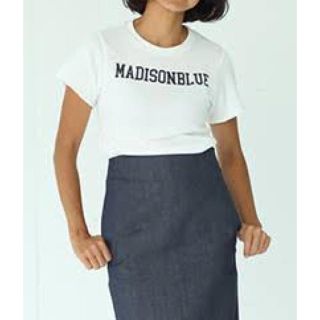 マディソンブルー(MADISONBLUE)の【MADISON BLUE】裏起毛SHORT SLEEVE TEE/00(Tシャツ(半袖/袖なし))