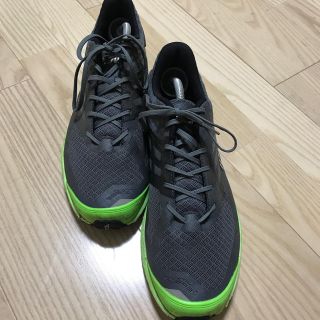 ザノースフェイス(THE NORTH FACE)の値下 ノヴェイト INOV-8 グレー×グリーンTRAILROC 285 MS(シューズ)