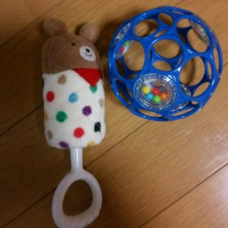 ミキハウス(mikihouse)の赤ちゃんおもちゃセット(ボール)