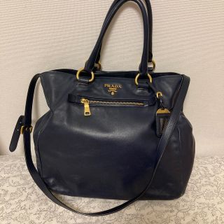 プラダ(PRADA)のPRADA★プラダ★2wayトートバック★本物正規品 皮 革 レザー(トートバッグ)