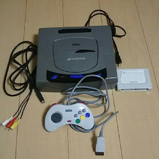 セガ(SEGA)のセガサターン本体(中古)グレー 動作確認済(家庭用ゲーム機本体)