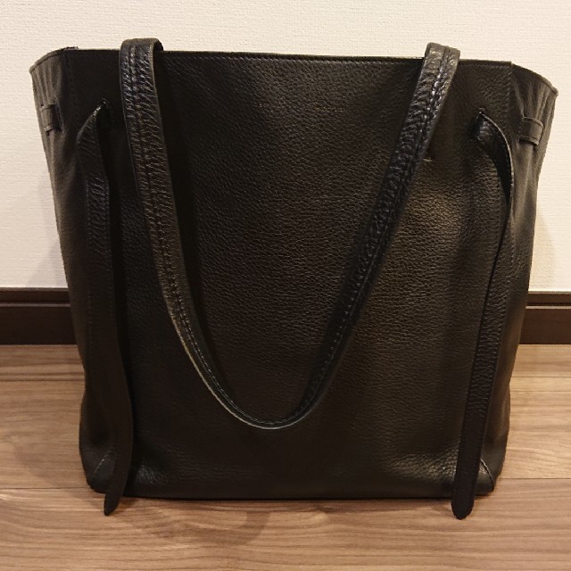 CELINE(セリーヌ)カバファントム 黒/レザーショルダーバッグ/トートバッグ