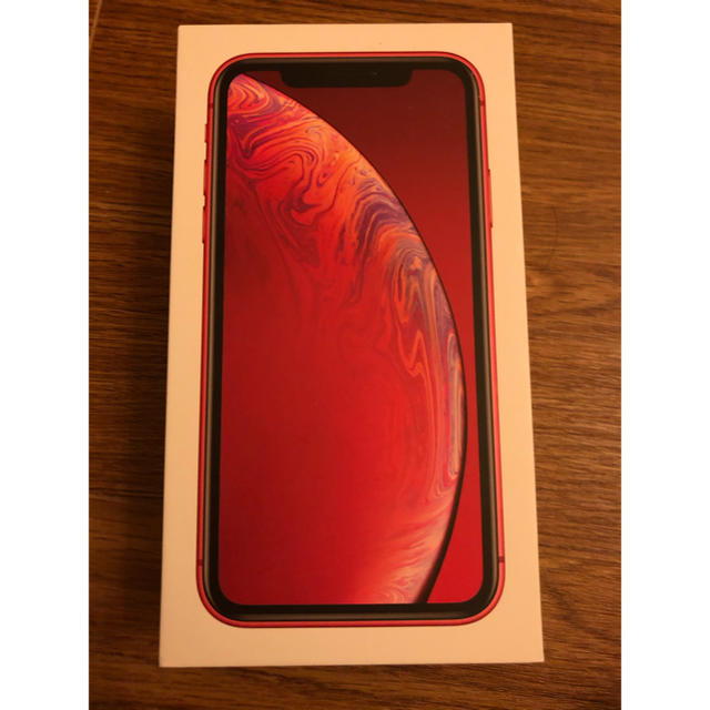 [新品・未使用]SIMフリー iPhoneXR 128GB RED