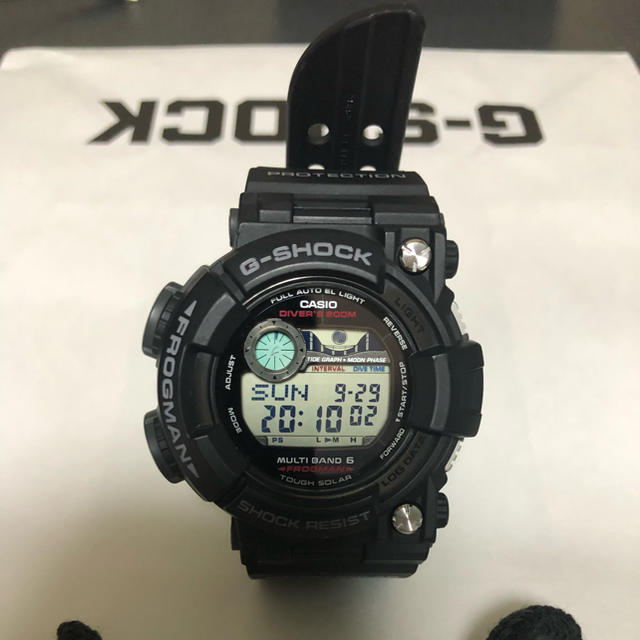 casio g-shock gwf-1000-1jf　frogman ほぼ未使用