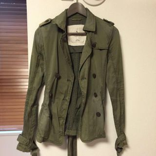 アバクロンビーアンドフィッチ(Abercrombie&Fitch)のアバクロ＊カーキ＊ジャケット(テーラードジャケット)