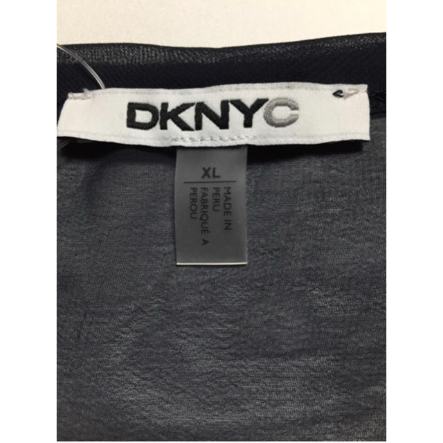 DKNY(ダナキャランニューヨーク)のカミツレさん DKNY(ダナキャラン) チュニックXL ネイビー レディースのトップス(チュニック)の商品写真