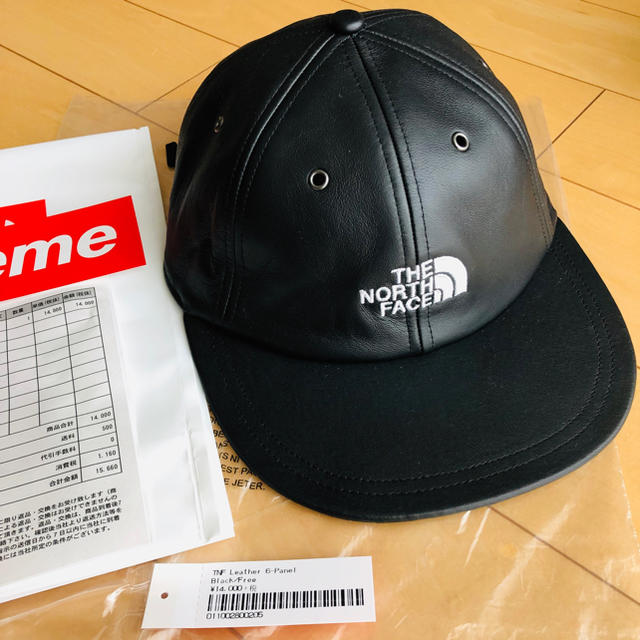 Supreme(シュプリーム)の新品 Supreme North face Leather cap ノース  メンズの帽子(キャップ)の商品写真
