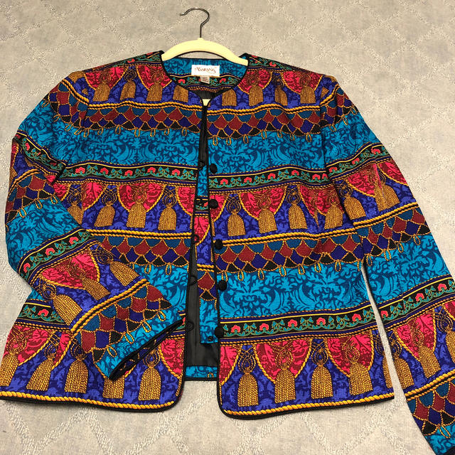 titicaca(チチカカ)の古着 ジャケット レディースのジャケット/アウター(ノーカラージャケット)の商品写真