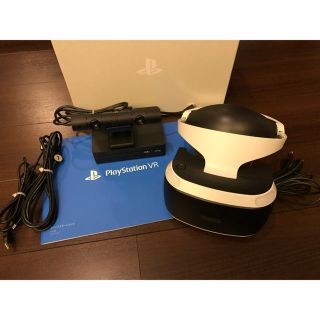 プレイステーションヴィーアール(PlayStation VR)のPSVR本体 最新モデル超美品！カメラ付きモデル！(家庭用ゲーム機本体)