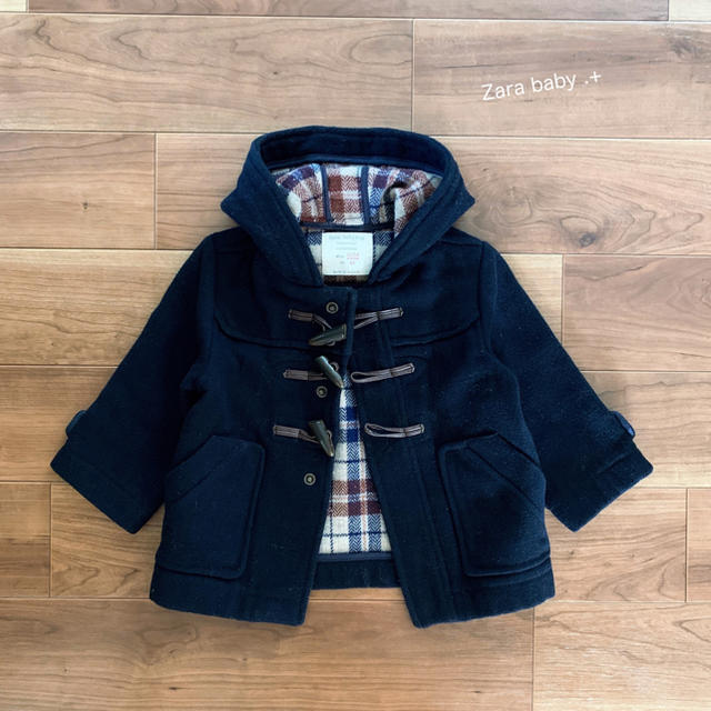 こども ビームス(コドモビームス)のZara baby ダッフルコート 12-18month  キッズ/ベビー/マタニティのベビー服(~85cm)(ジャケット/コート)の商品写真