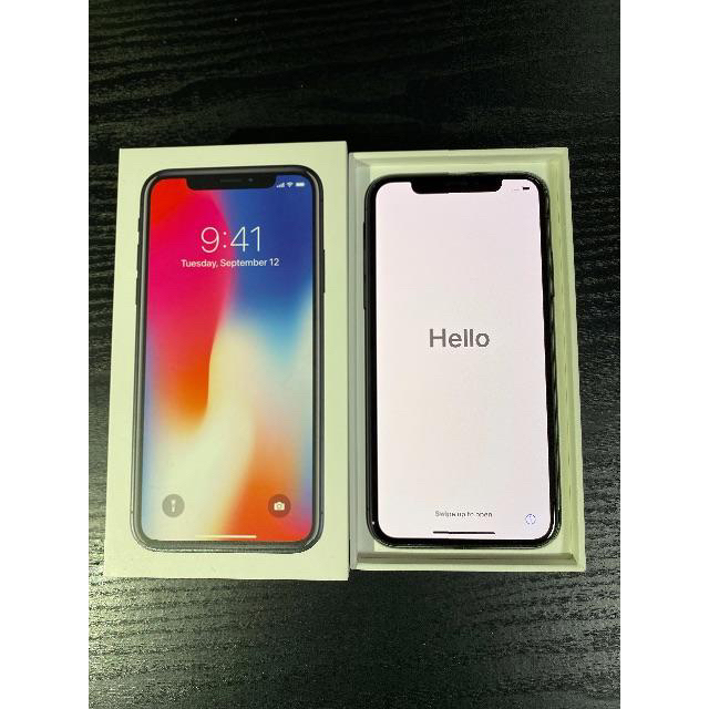 【SIMフリー】iPhone X 256GB スペースグレイ