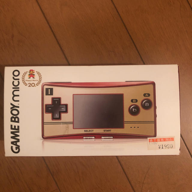 新品未使用 ゲームボーイミクロ ファミコンカラー Gameboy Micro