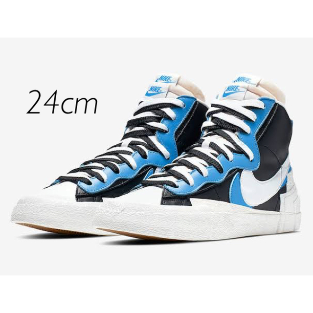 24cm US5.5 Nike sacai Blazer Blue