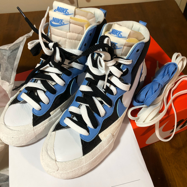 NIKE(ナイキ)の24cm US5.5 Nike sacai Blazer Blue メンズの靴/シューズ(スニーカー)の商品写真