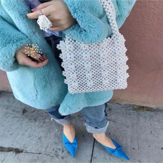 Ameri VINTAGE - sale 大幅値下げ ◎ ビーズ パールバッグ