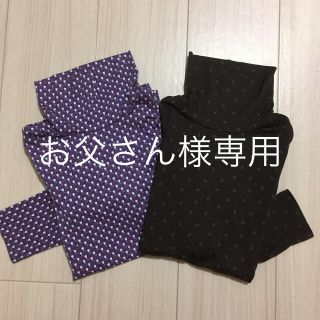 ユニクロ(UNIQLO)のヒートテック2枚組 120＆130(Tシャツ/カットソー)