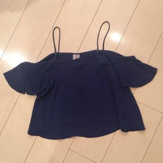 エイソス(asos)のasos オフショルトップス 新品(カットソー(半袖/袖なし))