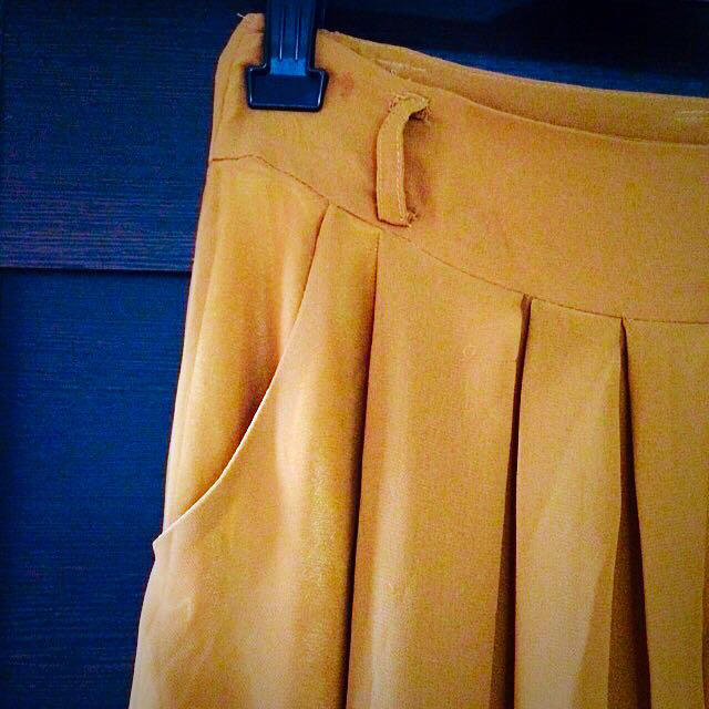 heather(ヘザー)のheather マキシスカート キャメル レディースのスカート(ロングスカート)の商品写真