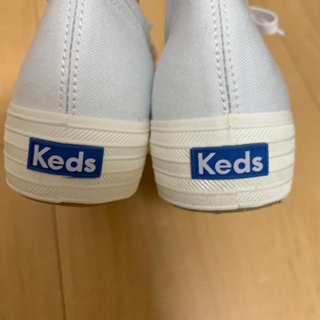 Keds(ケッズ)のUSA keds アメリカ購入 レア ポンポン付き スニーカー 23.5cm レディースの靴/シューズ(スニーカー)の商品写真