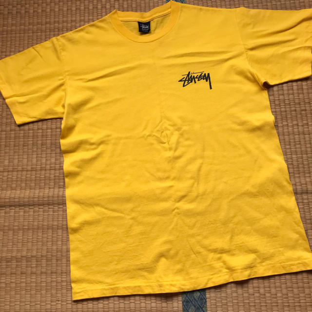 STUSSY - Stussy ステューシー Tシャツ イエロー Mサイズの通販 by ...