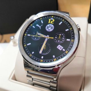 nalu様専用★Huawei Watch★W1★ステンレスバンドと黒革バンド★(腕時計(デジタル))