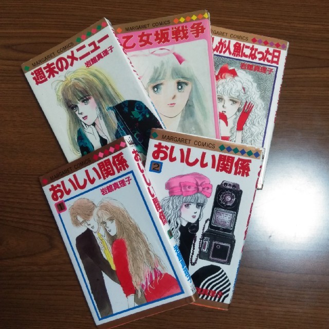 集英社(シュウエイシャ)の岩館真理子　漫画　5冊セット エンタメ/ホビーの漫画(少女漫画)の商品写真