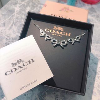 コーチ(COACH)のCOACH ネックレス リボン(ネックレス)