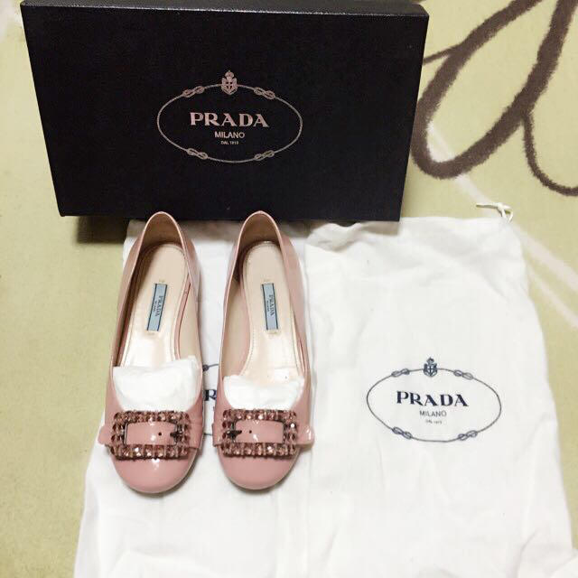 PRADA(プラダ)のPRADA可愛いピンクシューズ🌸✨✨ レディースの靴/シューズ(ハイヒール/パンプス)の商品写真