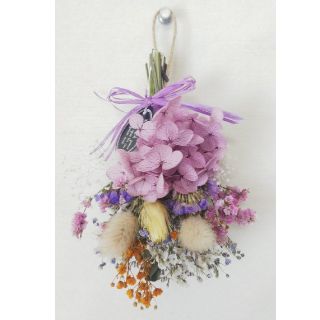 Halloween mini swag(natural purple)(ドライフラワー)