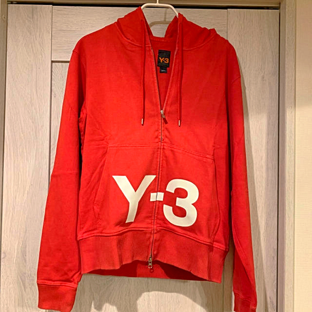 Y-3  ジップパーカー  ロゴ入り  ビンテージ