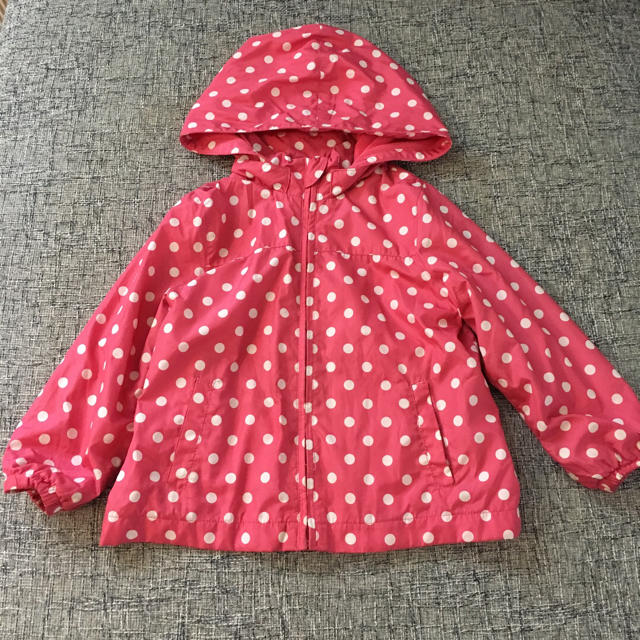 GAP(ギャップ)のbabyGap パーカー ウィンドブレーカー アウター 100cm キッズ/ベビー/マタニティのキッズ服女の子用(90cm~)(ジャケット/上着)の商品写真