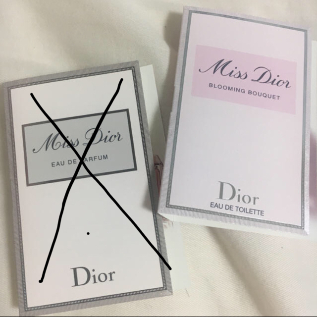 Dior(ディオール)のミスディオール  香水 試供品 コスメ/美容の香水(香水(女性用))の商品写真