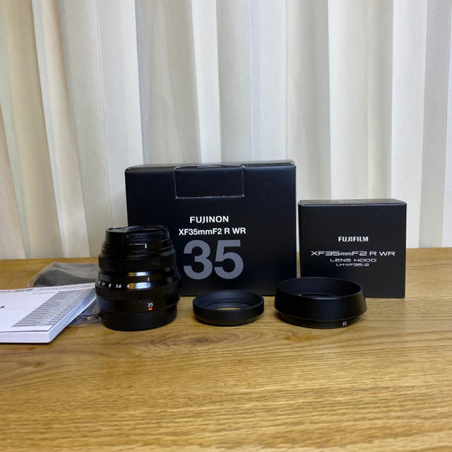 富士フイルムXF 35mm F2 R WR 純正メタルフード付 - cabager.com