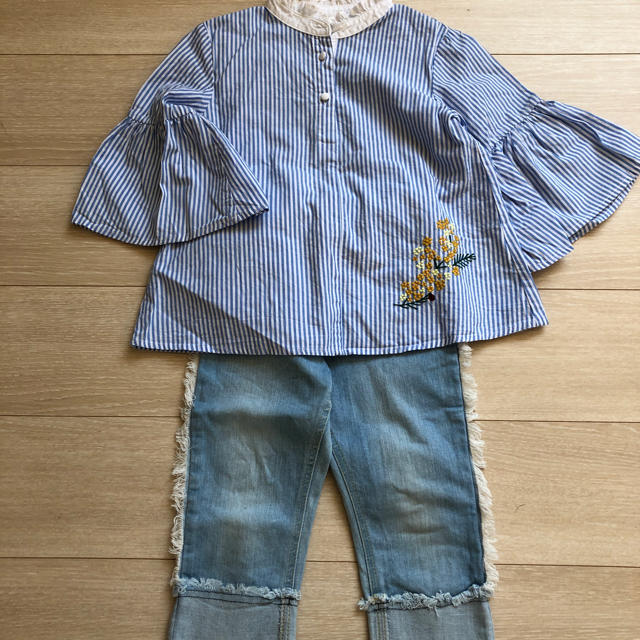 petit main(プティマイン)のtetote様専用 キッズ/ベビー/マタニティのキッズ服女の子用(90cm~)(ブラウス)の商品写真